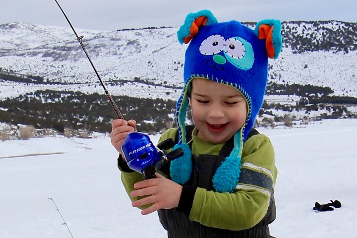 a little girl holding a kite